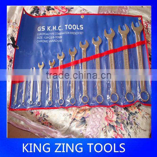 Double Open End Wrench Set, Open End Spanner Set