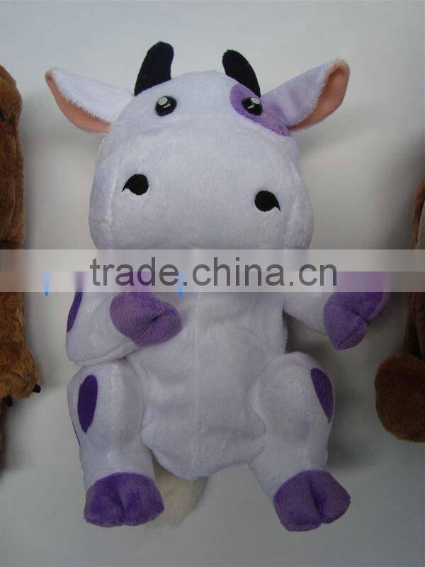 new design cute cow wooden golf cover