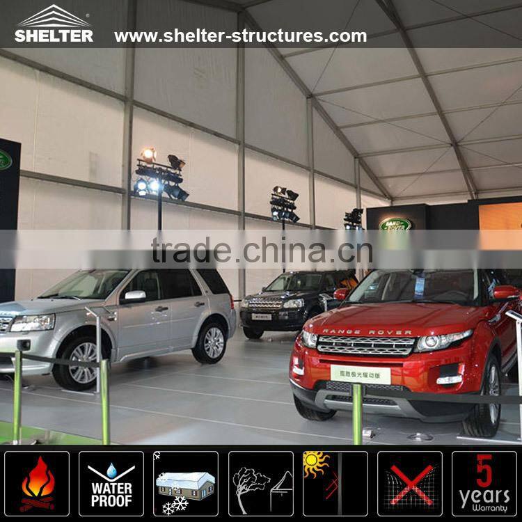 Customized a shaped aluminum tents for car show event tent