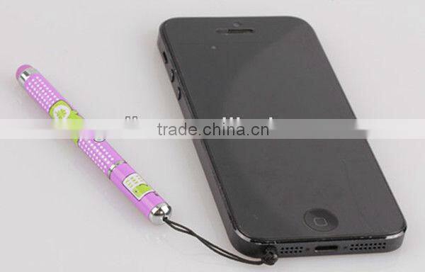 Hot selling capacitive retractable tip stylus for Samsung