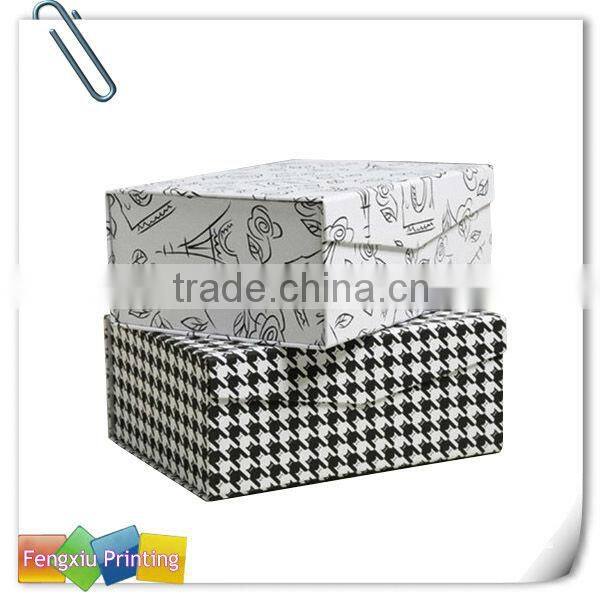 Foldable Cardboard Box for Shoes