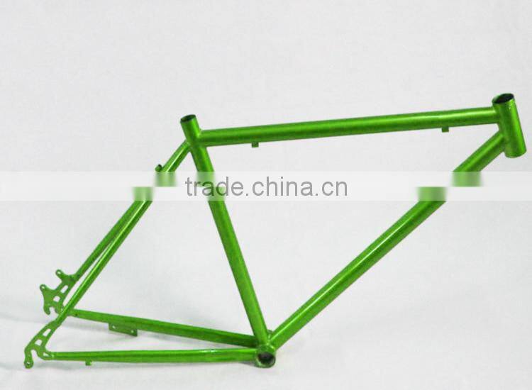 raw bicycle frame bicycle frame and fork steel material frame and fork made in china KB-Z-068