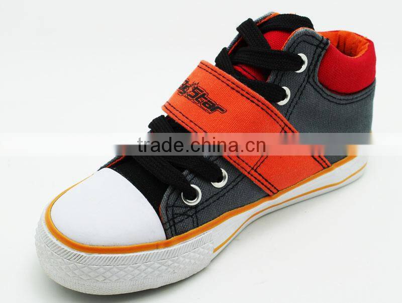CHINA CASUAL FASHION VELCRO CANVAS SAFETY KID SHOE 2015