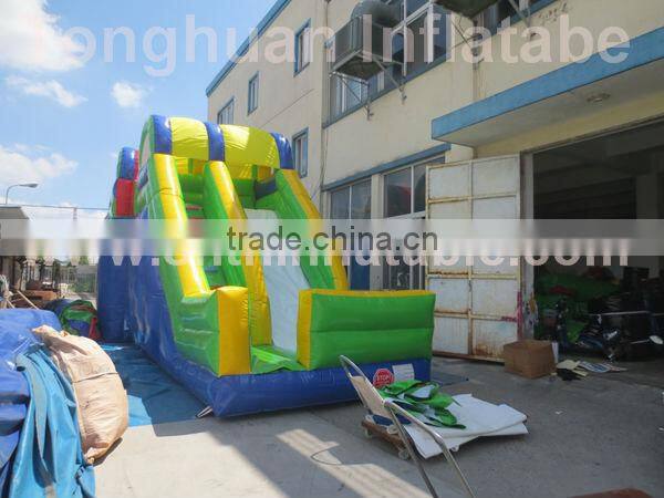 inflatable pool slides for inground pools
