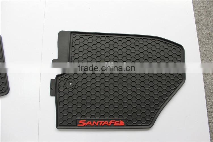 Automotive multi-season protection floor mat liner for Hyundai Santafe