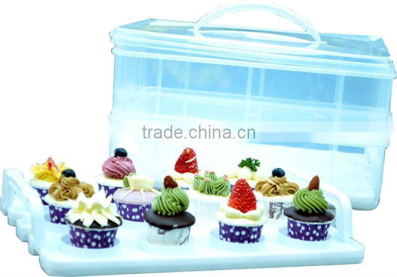 3 in 1 caddy cupcake carrier