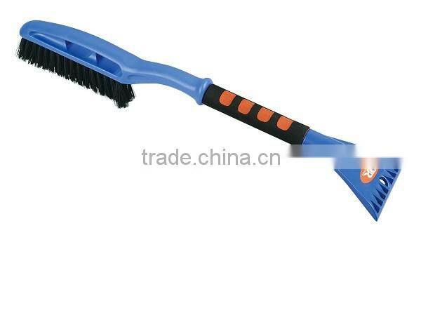 PP Cheap Car Snow Brush Ice Scraper with Soft Grip