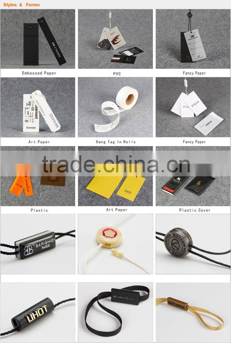 Cardboard Brown Printing Gift hanging Label Tags