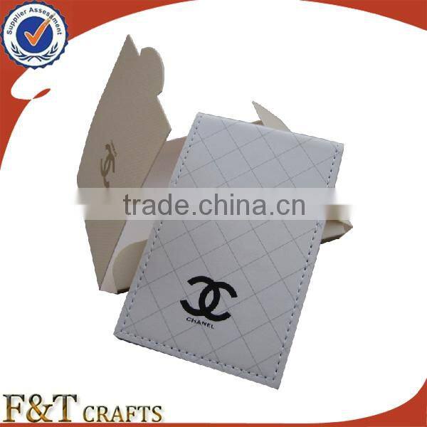 Manufactur metal and leather type name card printing for sales