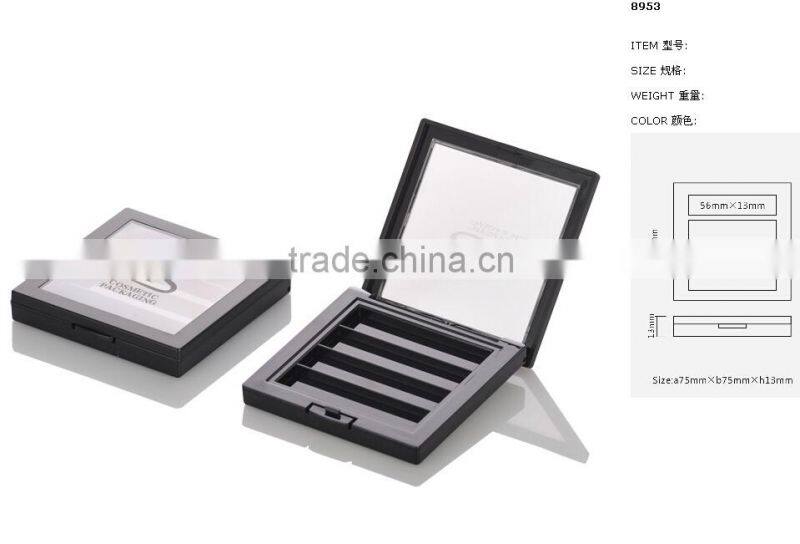 cosmetic packaging eye shadow palette