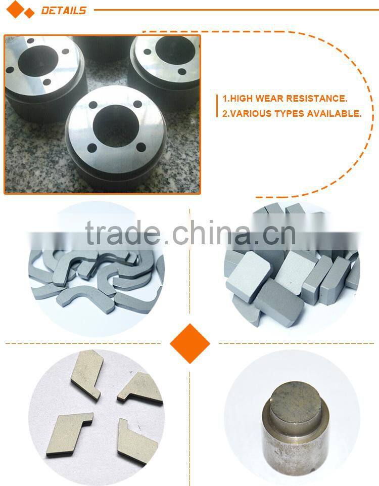 Ground non-standard cemented carbide products
