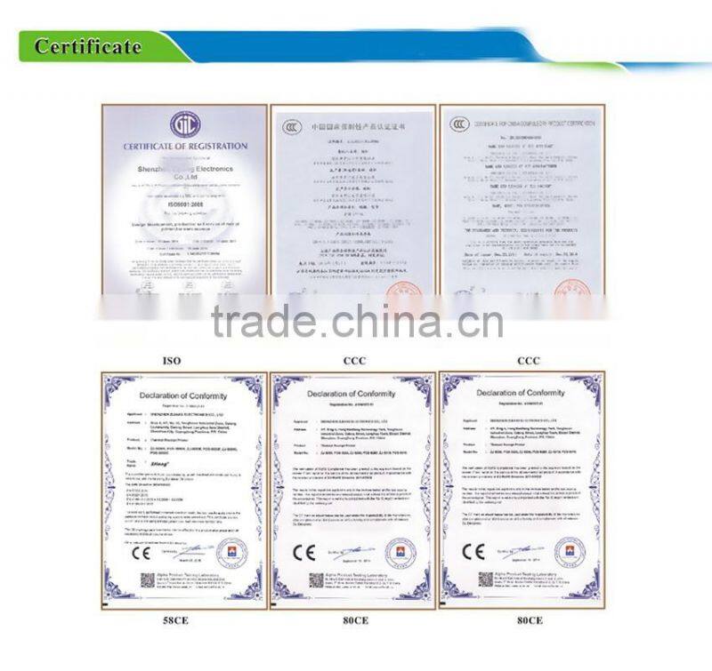 80mm Pos thermal receipt printer with auto-cutter/Serial+USB+Ethernet port