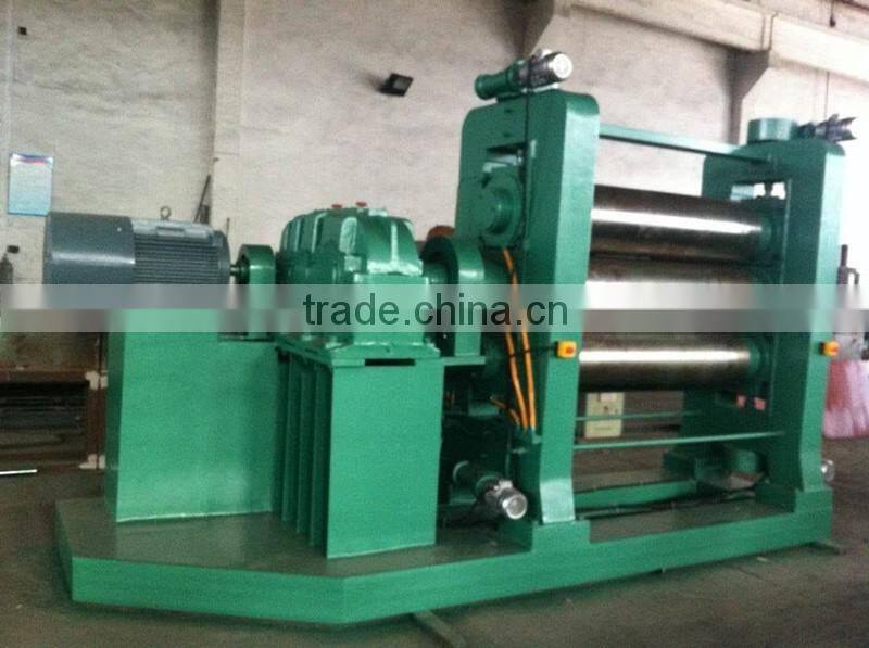 Newest Technology 3 roll rubber Calender machine rubber cooling machine