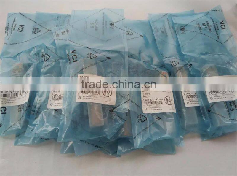 0445120086 Bosch common rail injector parts China high quality cheap control valve F00RJ01727 DLLA145P1655 injector nozzle