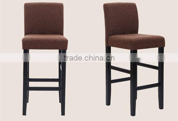 New style Solid Wood Simple European style Bar Chair Y309