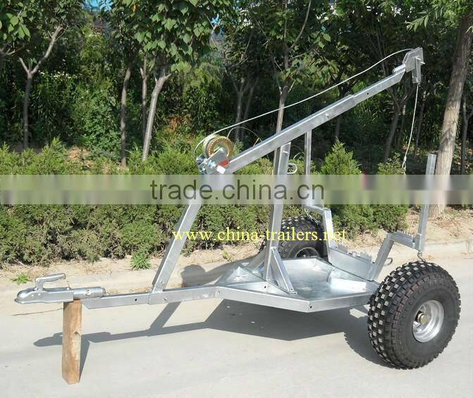 Galvanized Timber Grab Trailer and galvanzied utility trailer 1901