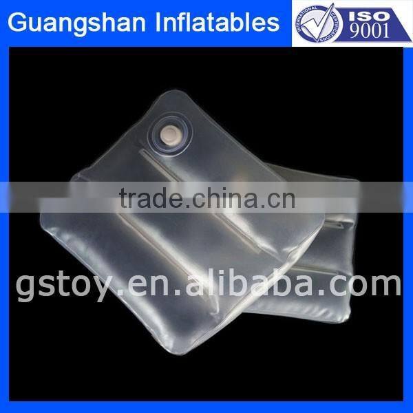 gift set PVC square inflatable water filled seat cushion
