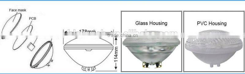 IP68 12V 54W Par56 LED Pool Light For Ponds