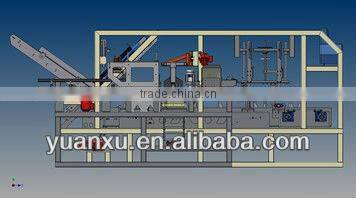 YK-ZX03A Full-automatical wrap around case packer bottle machine