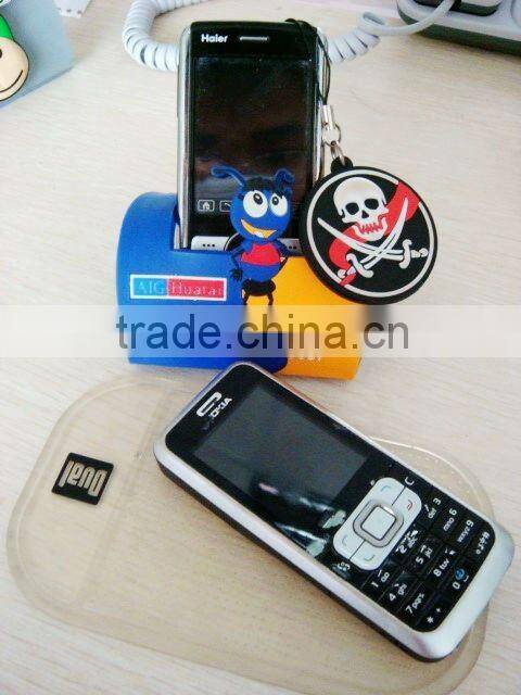 custom cheap mobile phone anti-slip rubber mat