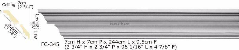 High Quality Good price beautiful Polyurethane Cornice Moulding