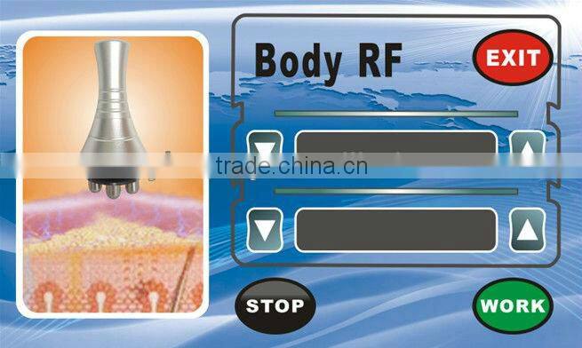 hot new products for 2016 5 In 1 multipolar RF ultrasonic cavitation slimming machine