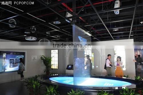 transparent holographic rear projection film with best image effect
