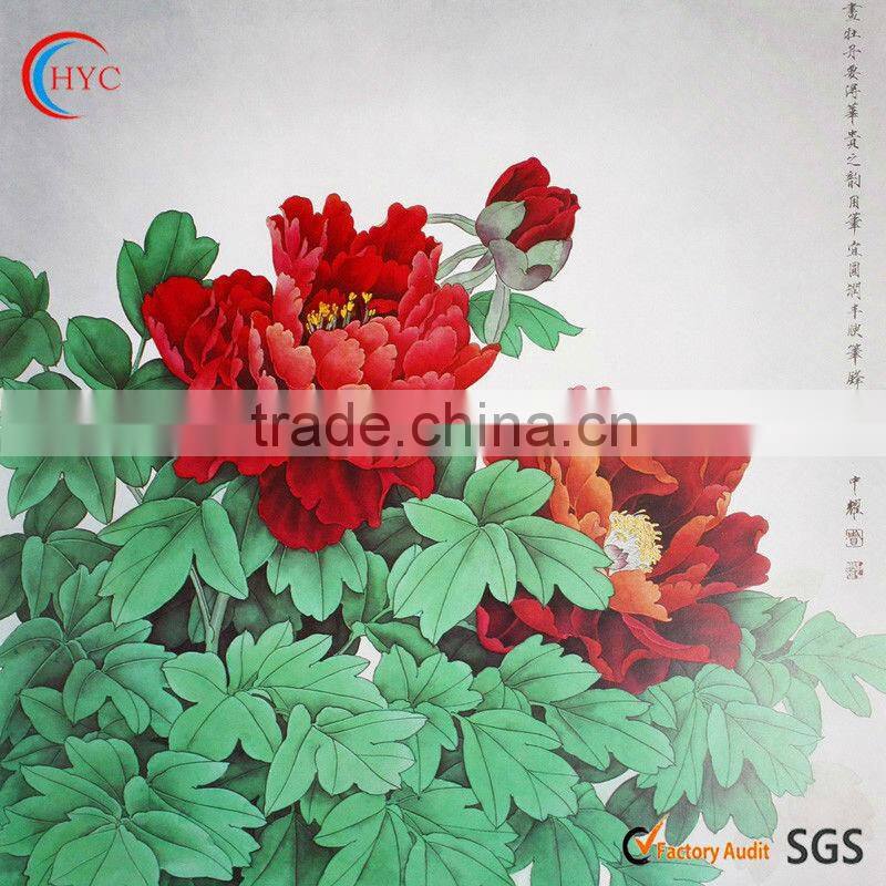 modern cartoon art paper oil painting printed