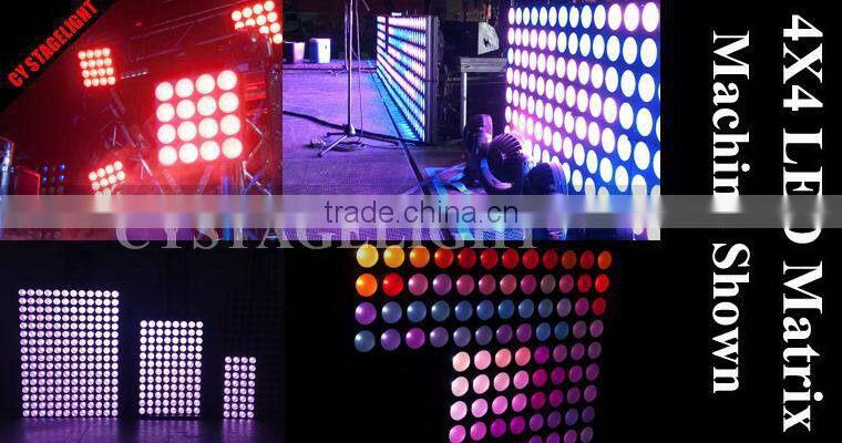 Guangzhou Top Quality Led Blinder Light 4x4 Led Matrix Light