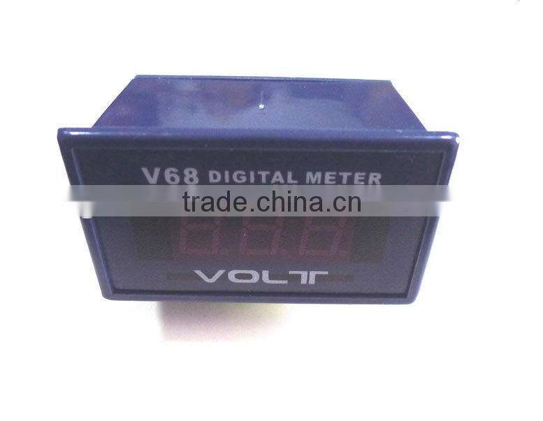 Digital AC Voltmeter Panel 0-500V High Voltage Meter 220V AC Red LED Display