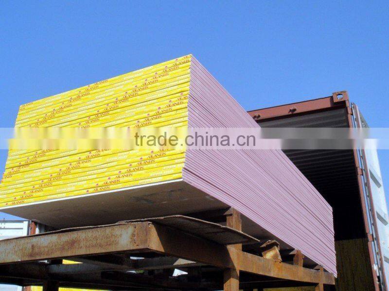 acoustic plasterboard with round hole