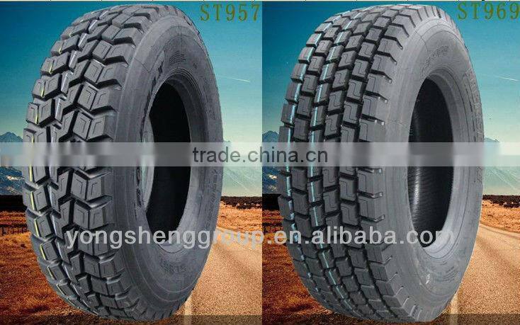 Truck tyre size of 315/80R22.5