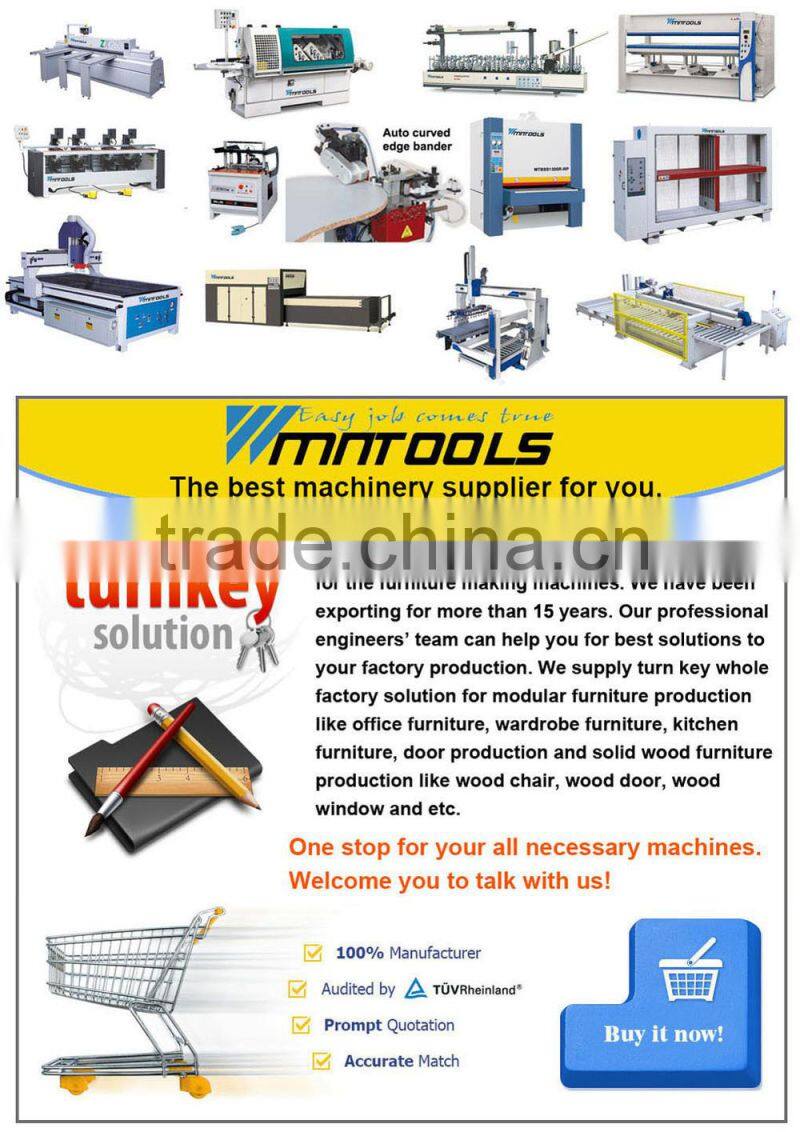 Solid wood floor making machine