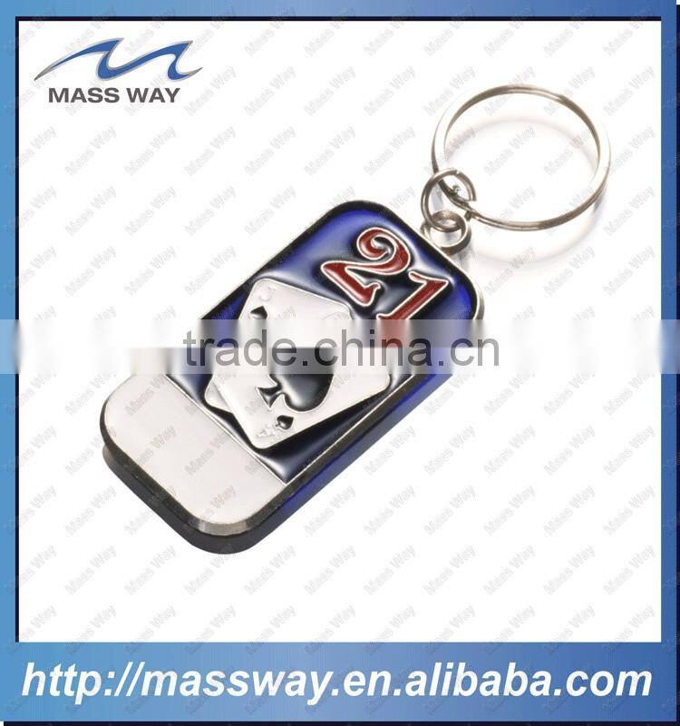 lovely souvenir custom soft enamel metal keyring charm
