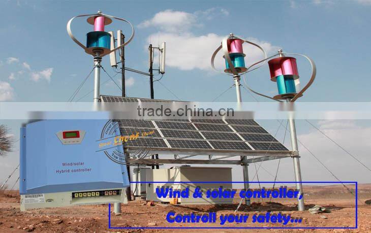 Perfect Protection 1KW High Frequency 24V Dc To Ac Home Use Wind Solar Hybrid Controller With LCD Display