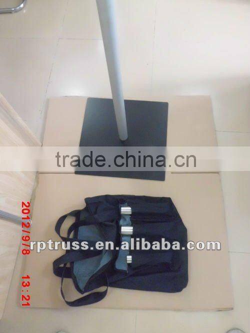 2014 RP pipe and drape Event display Pipe Drape Support Base Plate for Trade Show