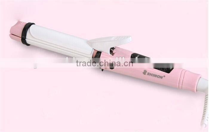 Portable electric hair curler hair straightener made in china