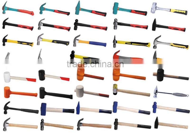 Steel Hatchet ,Axe, with Rubber Grip,Plastic Painted Axe Handle