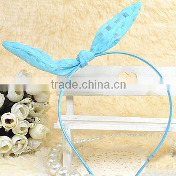 metal fabric rabbit style girls colors alice band