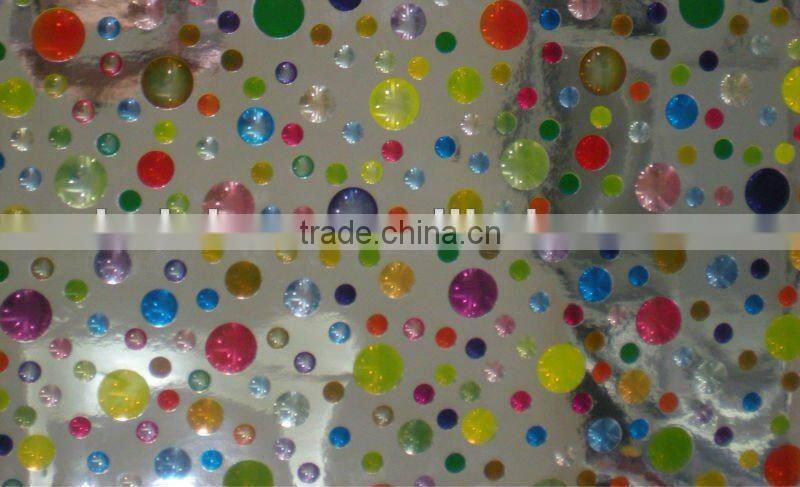 2012 PET colored Multi-lens Gift roll wrap