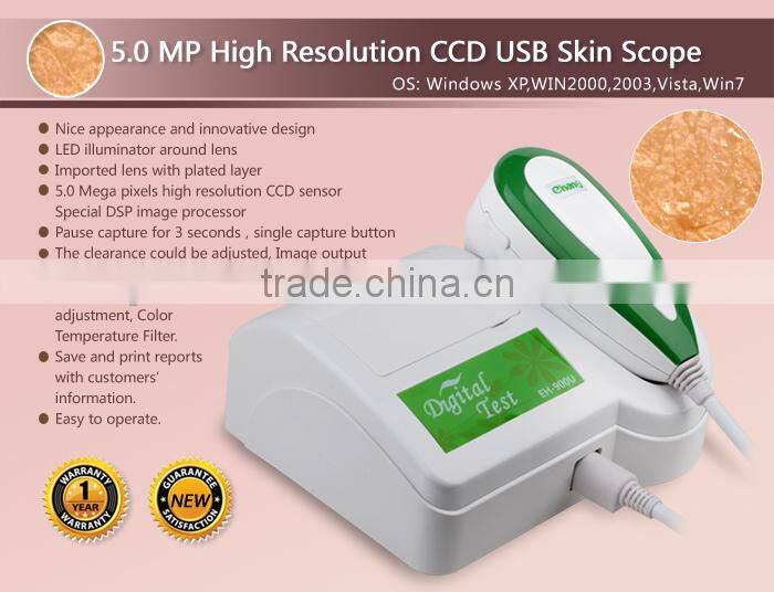 Portable mini facial skin moisture tester / digital skin moisture device