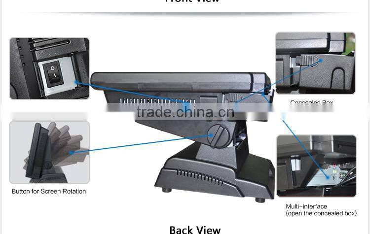Window POS Terminal Device All in one Touch Screen POS