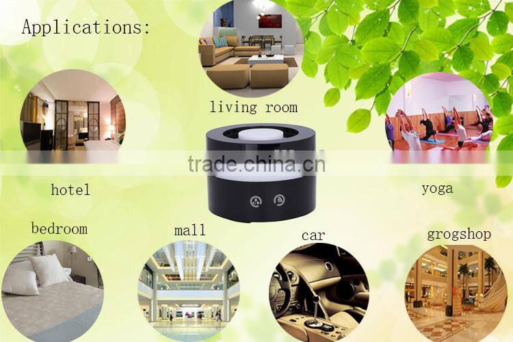 color changing lamp mini ultrasonic air humidifier purifier aroma diffuser for aromatherapy
