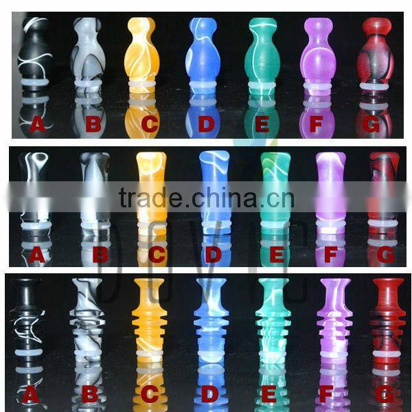 ss rainbow wide bore drip tips various colors acrylic wide bore drip tips