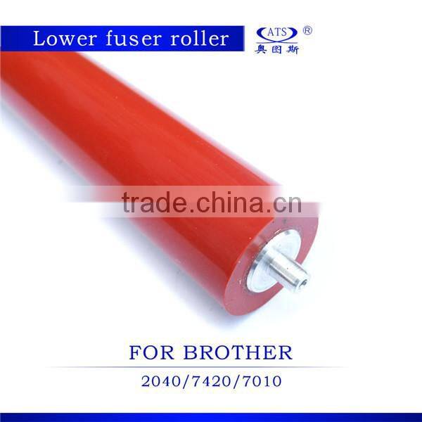 Top quality reasonable price lower fuser roller compatible for Brother 2040 7420 7010 7020 2820 2050 laser printer pressure roll