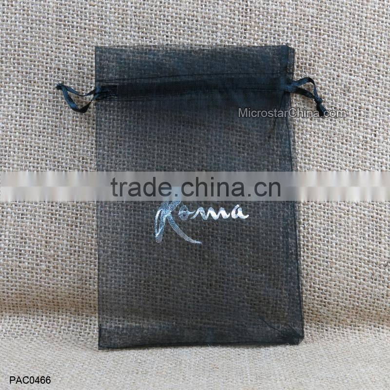 23 Color In Stock Customized Cheap Wholesale Organza Jewelry Bag