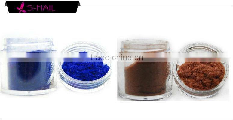 Nail art Velvet powder, flocking powder, 32 popular Colors