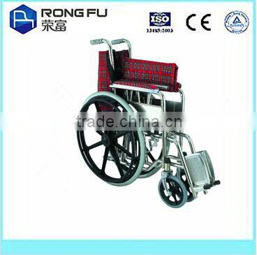 foldable manual aluminum wheelchair