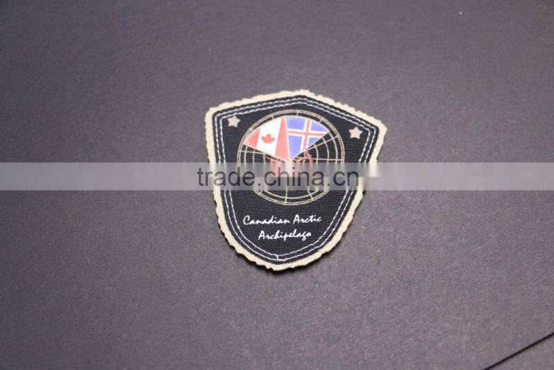 Factory Price Fashion Design Multi color Overlock Embroidery Patch