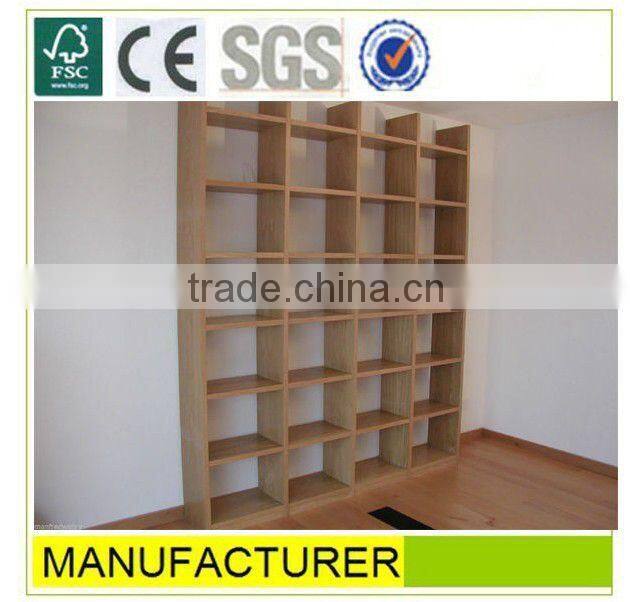 modern cheap white melamine MDF wood office bookshelf